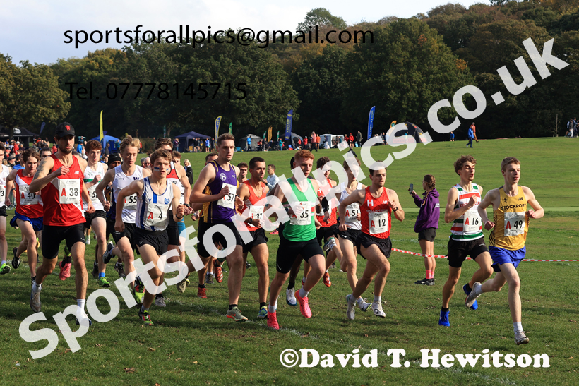 Senior Mens 2026 Northern Cross Country Relays, Graves Park, Sheffield. Photo: David T. Hewitson/Sports for All Pics